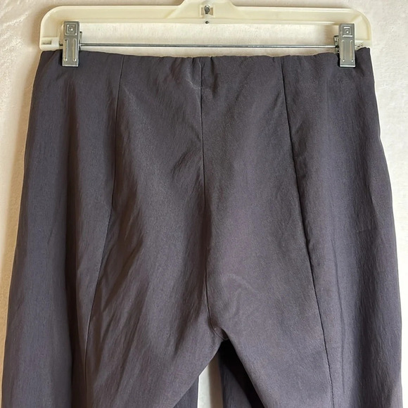 Stehmann Women's Ina Straight Stretch Pull On Grey Pants Size 4 - Picture 7 of 12